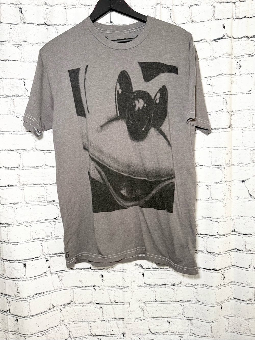 Gray Mickey graphic Tshirt. Size L